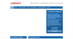 Desktop Screenshot of lakesideambucs.org