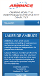 Mobile Screenshot of lakesideambucs.org